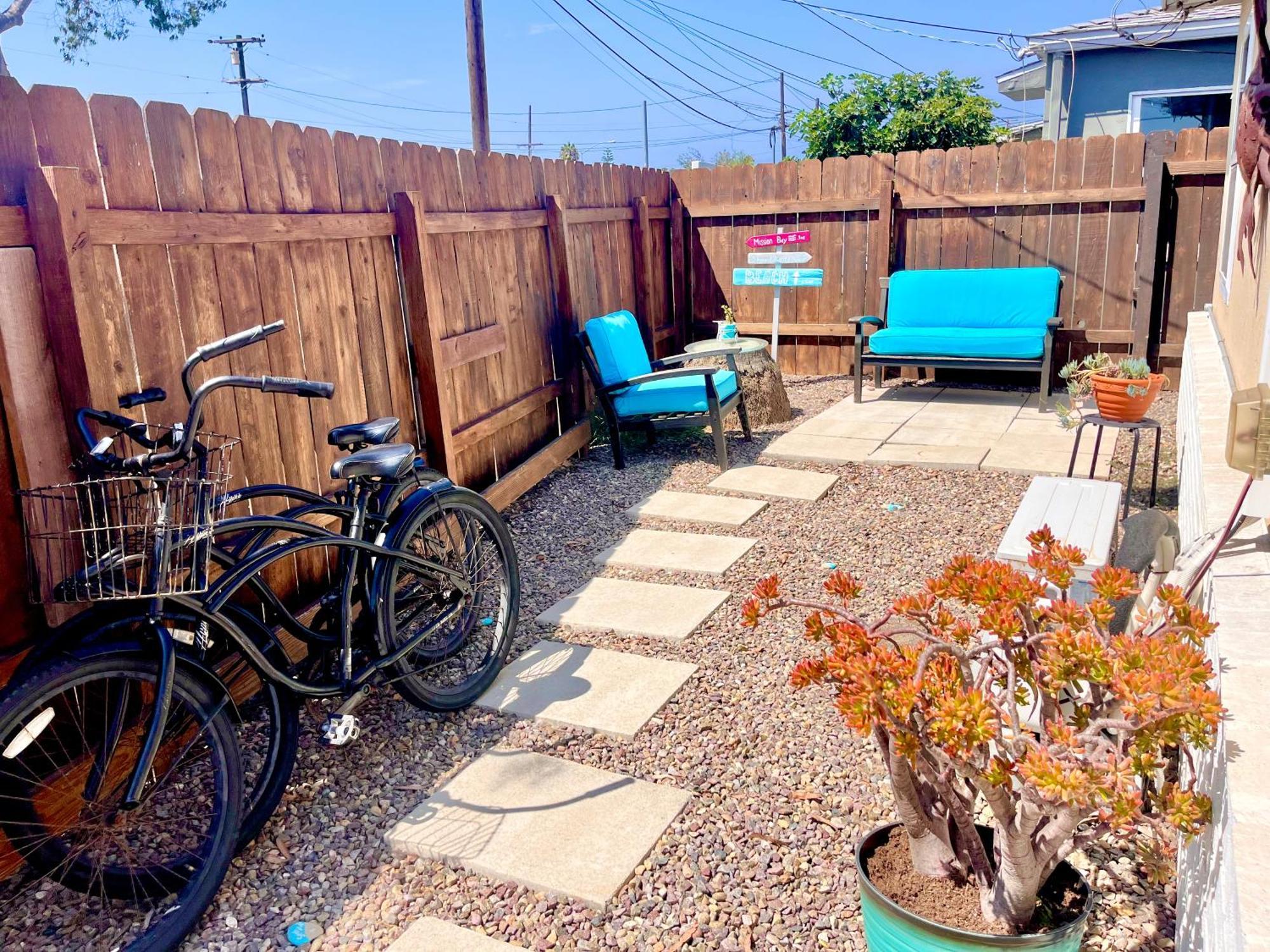 Cozy Beach Cottage With Bicycles San Diego Exteriér fotografie